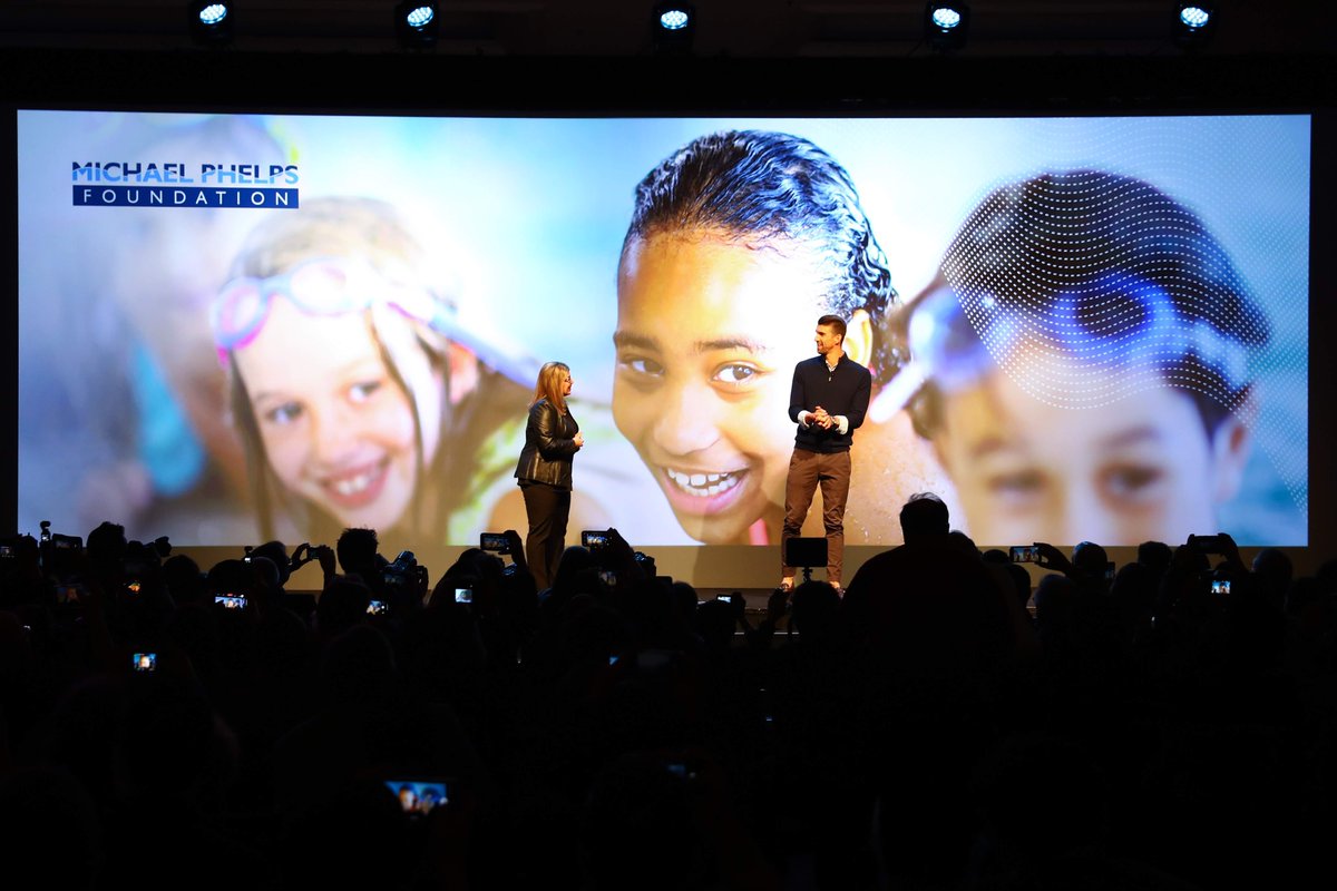 @MichaelPhelps + @PanasonicUSA = #WhatMovesUs #TeamPanasonic. New partnership & campaign announced at #CES2020 to empower youth, expand @MPFoundation #IMProgram to support healthy living & pursuit of dreams. prn.to/2FoEZKm #DreamPlanReach #PanasonicCES