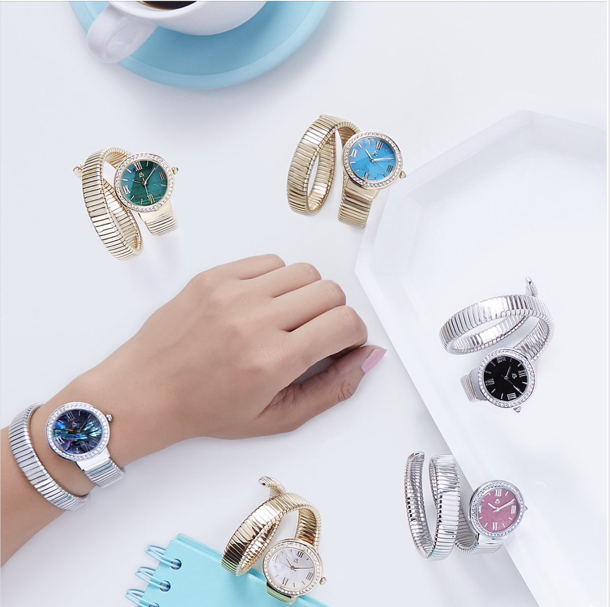 Join me at 1 pm or 8 pm today! I can't wait to share my beautiful gemstone wrap watch as our 𝑇𝑜𝑑𝑎𝑦'𝑠 𝑆𝑝𝑒𝑐𝑖𝑎𝑙!
Remember you can always join us through the live video feed on HSN's Facebook page!
Find your favorite wrap watch here: 
gohsn.co/ni2xlj