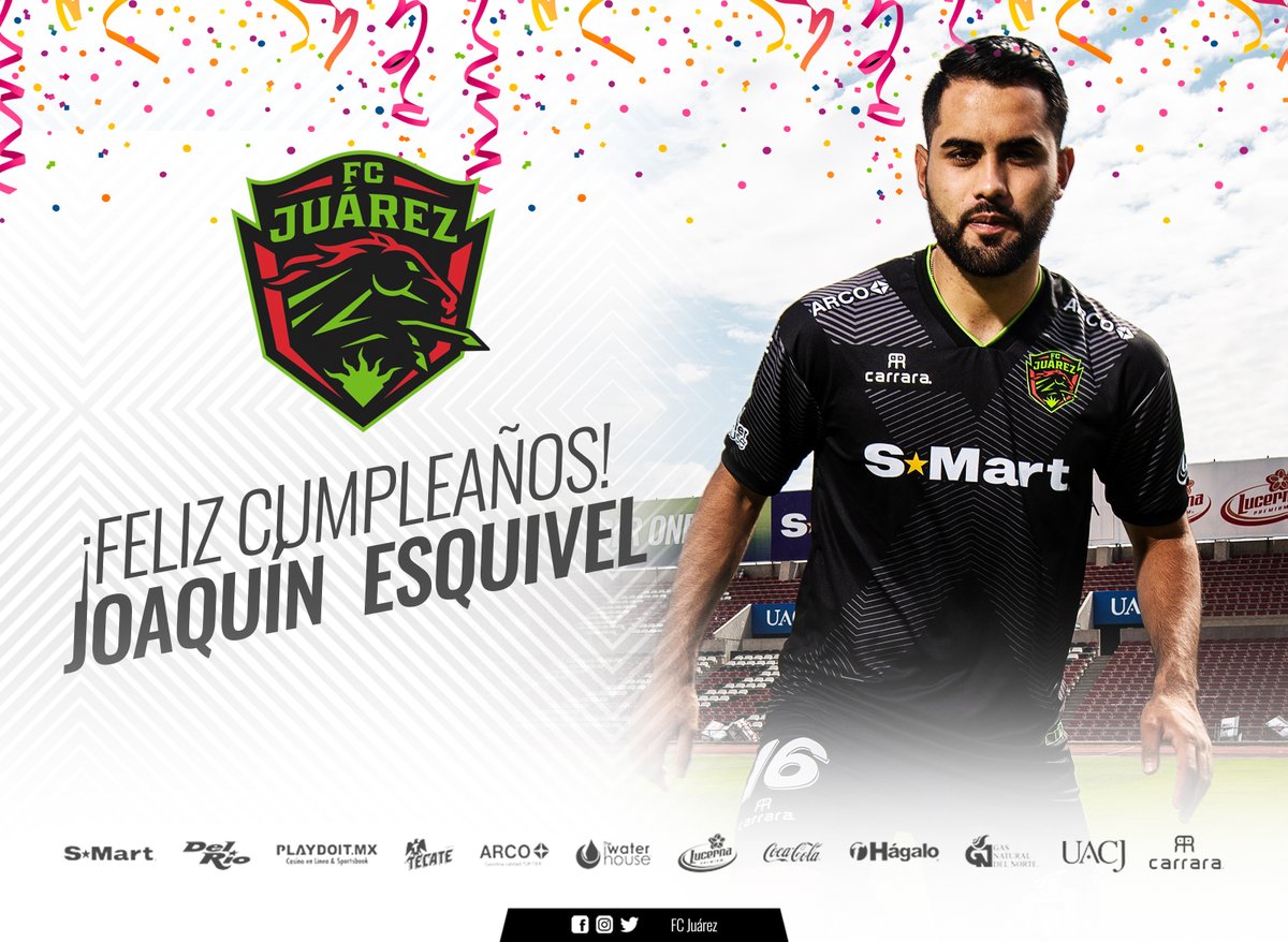 🎂🥳 / ¡Felicidades, Joaquín!.

#JuárezEsElNumberOne