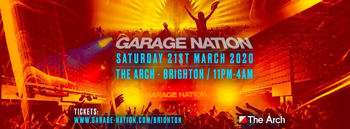 HuskyEvents's tweet image. Tickets have flown out for this already.
Garage Nation Brighton
21.03.2020
@thearchbrighton 
Tickets: huskyevents.com