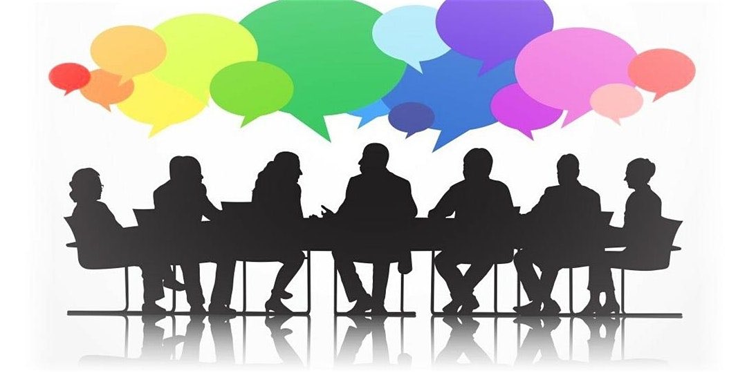 Студент владеет офисом. Фон discussion. Синий значок. Discussion forums. Обсудим картинка.