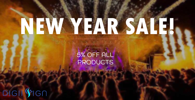 DigiiSign's tweet photo. HAPPY NEW YEAR! Now until Jan.15th we are offering 5% OFF ALL PRODUCTS - including any digital LED display, stacking system, or any of our display accessories! Check out all our products on https://t.co/zaGMdT2H0k or stop by our showroom located in Addison, TX!

#LEDdisplays https://t.co/f5RUZPN5BZ