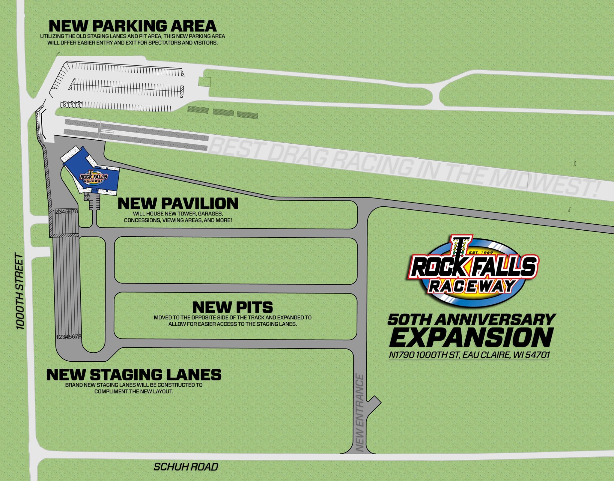 Drag Strip Layout