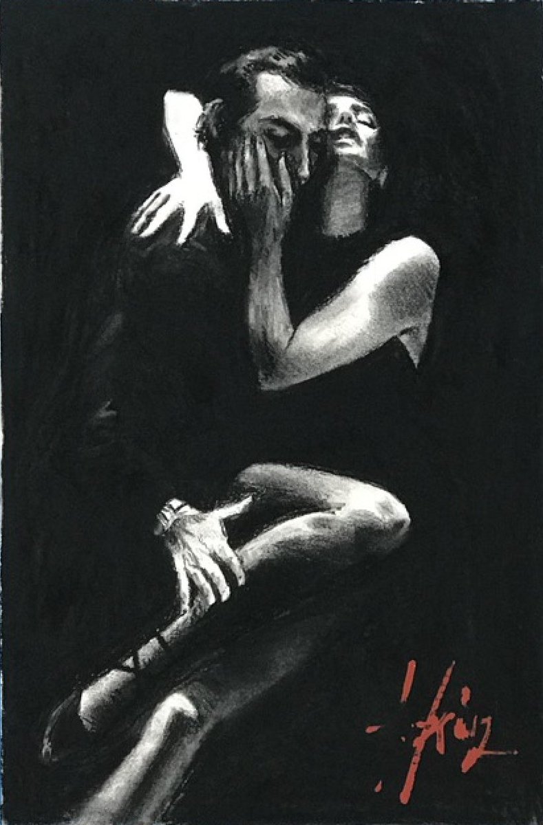 FabianPerezArts's tweet photo. "Everything is connected and you are guided moment by moment, until you take the reins of your life through consciousness." - FP
-Study of Tango (charcoal)
#fabianperezart #neoemotionalism #studyoftango #artofexpression #emotion #artofdance #passion #reinsoflife https://t.co/5lH9YtPV3e