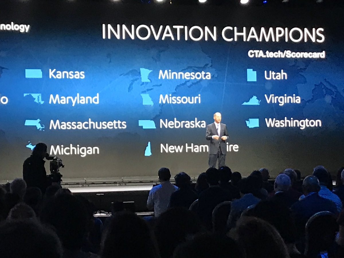 Michigan named a #CES2020 #Innovation Champion! And Lt  Governor Garlin Gilchrist II recognized as an Innovation Leader! <a href="/planetm/">PlanetM - now Mobility MI</a> #planetm <a href="/LtGovGilchrist/">Lieutenant Governor Garlin Gilchrist II</a>