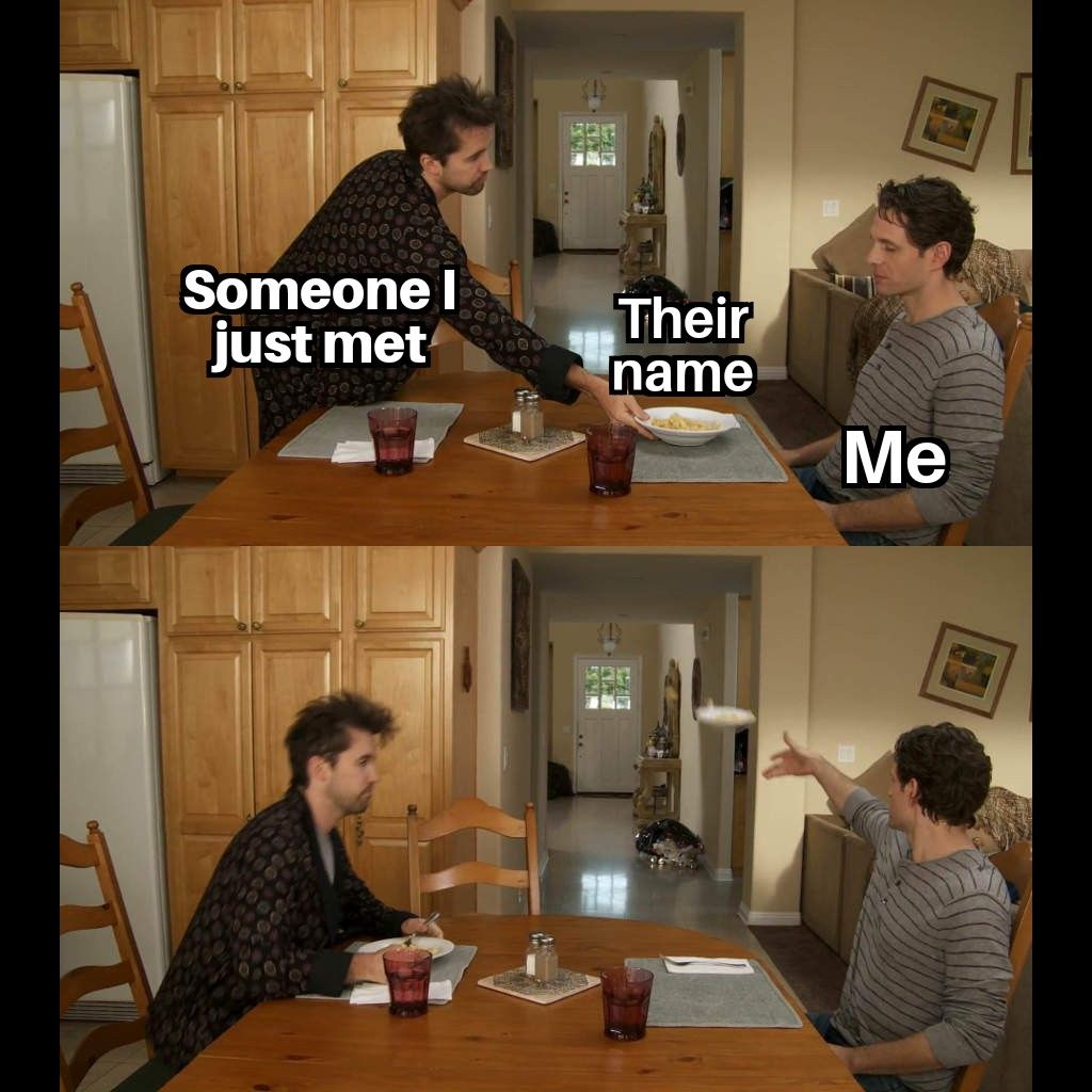 MemeGZomboDroid's tweet image. What are you doing brain? #sayinghello #meeting #hellomynameis