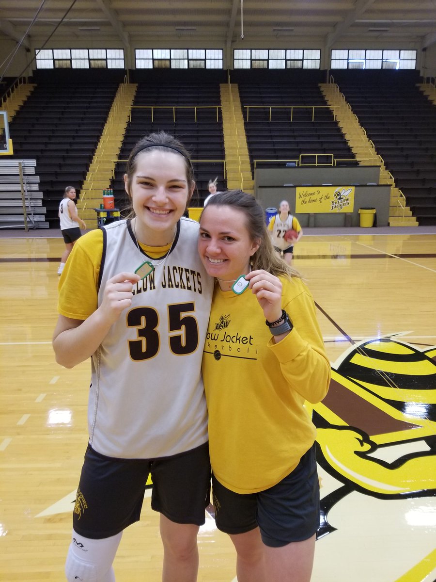 BW_wbasketball's tweet photo. Our latest #CharacterAmp focus was on #teamwork. @TBbent &amp; @MeganScheibs were recognized by the team for best exemplifying the trait and rightfully so; they are GREAT teammates 👏👏👏

#BWbecause 🐝| #OneLove 💛 https://t.co/Np4bK0R127