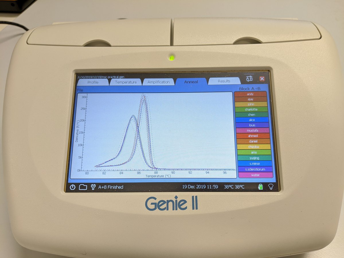 Recently <a href="/MScAgriFood/">Warwick MSc AgriFood</a> students visited <a href="/WarwickCrop/">Warwick Crop Centre</a> for practicals on plant diseases. Thanks to <a href="/plant_disease/">PlantDisease@Warwick</a> they successfully isolated and infected carrots with #Sclerotinia spp. in the lab. It also presented an opportunity to use our new diagnostics platform! <a href="/WarwickPlantSci/">WarwickPlantScience</a>