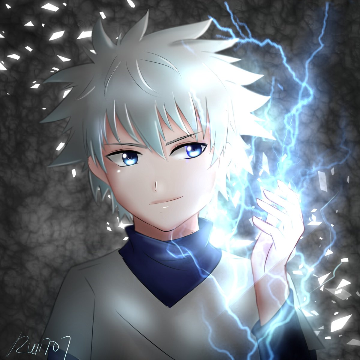 chochomisu's tweet photo. Lightning boys ⚡⚡
Aaaah I love them💕
#kilua #lingxiao #HxH #HunterXHunter #anime #drawing #mqlc https://t.co/kYUCZ5cnTY