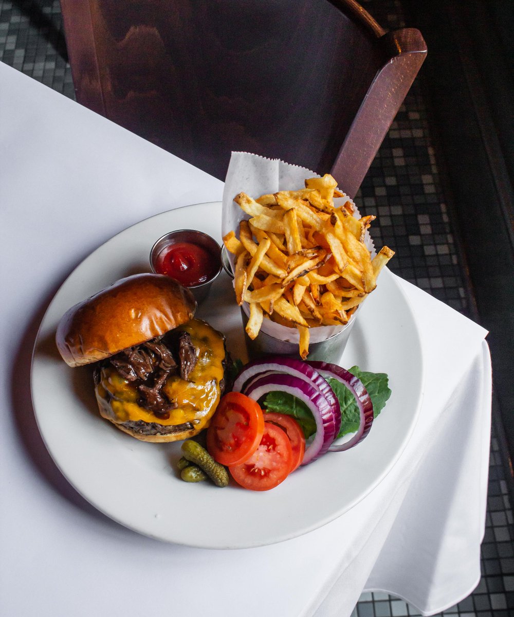 A burger so good it needed to stay for another month! Burger Tuesday's are back in action, get yours today: bit.ly/35Mfhvv