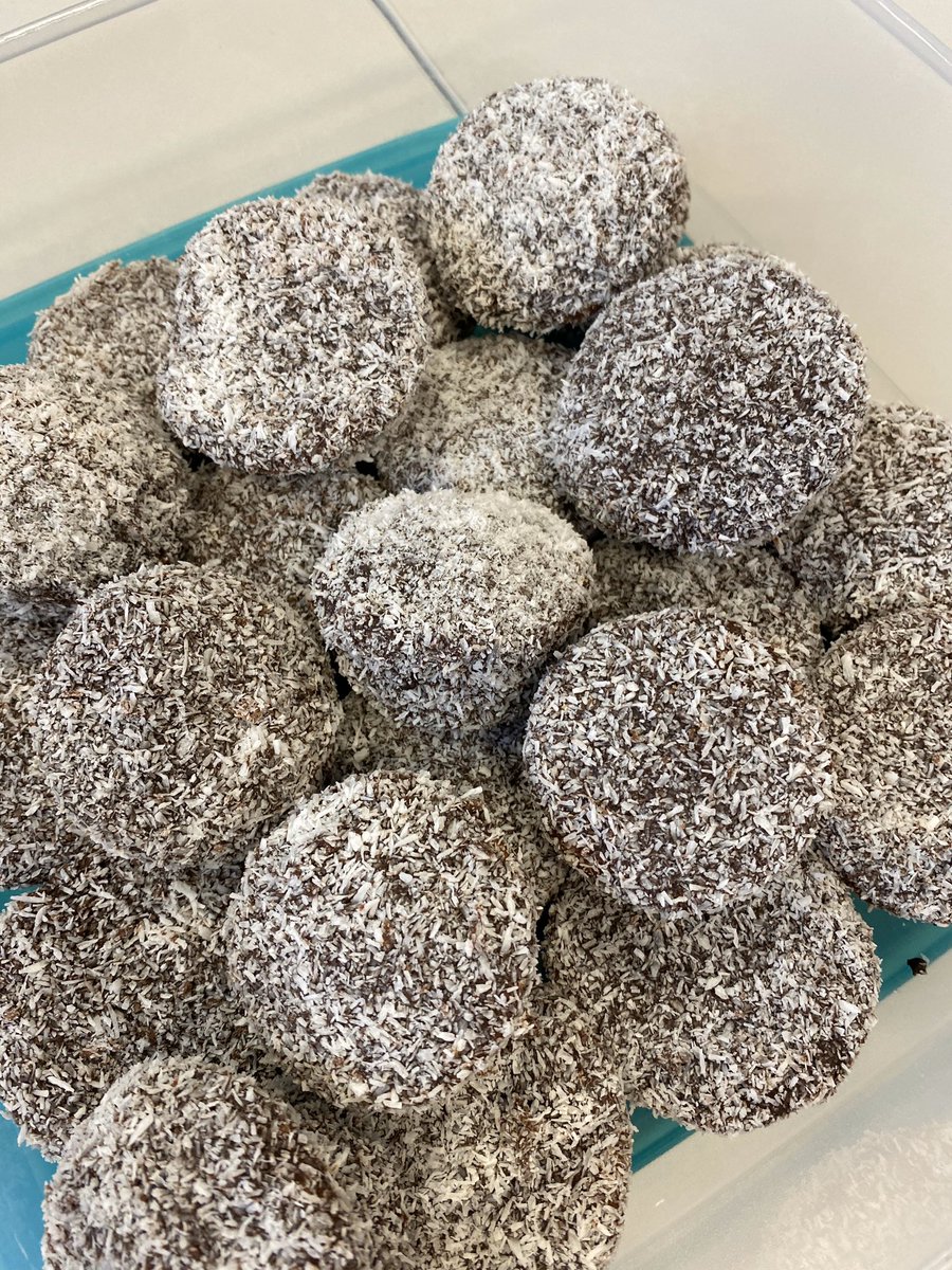RADatRLH's tweet photo. Only way to say goodbye to our AMAZING OT Holly with a Lamington! She’s been in the team for the last 7 months and has brought so much positivity and laughter to the office! Safe travels Holly! *thanks @travelingphysjo for the Aussie treats! 🇦🇺 https://t.co/rYOtf5dVaT