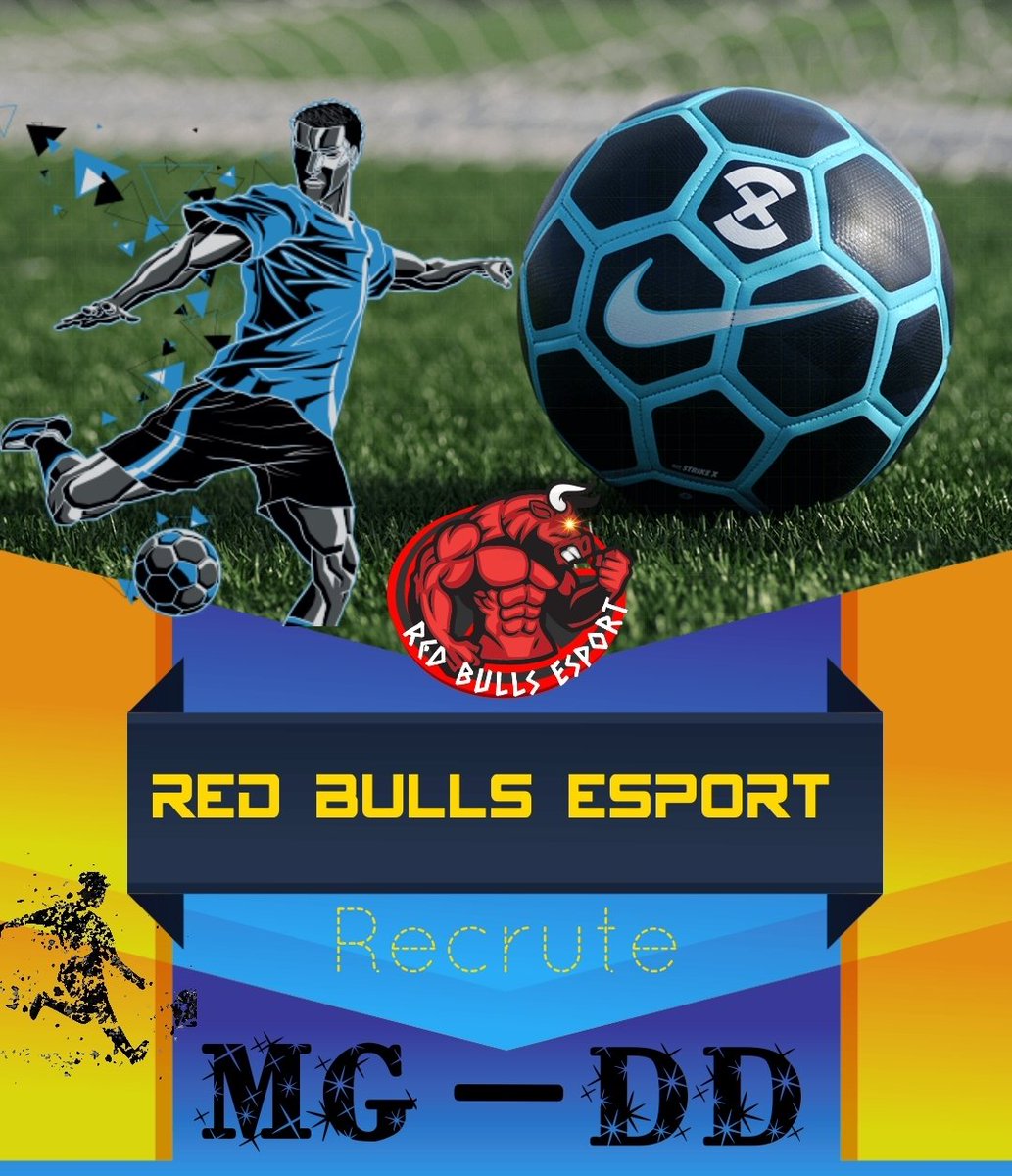 Salut a tous 
La Red Bulls Esport recrute un MG et un DD 
Club ambitieux et sous structure 
@VPN_Xbox