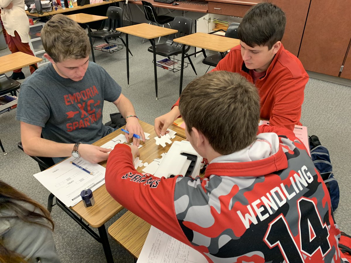TwiceTheTeach's tweet photo. Another successful breakout box with @Jttj123’s AP gov class! Thanks to @emporiastate for the ESURP funding!! I’m so glad I’ve gotten to take my research out into the classrooms with students - they totally love this new, engaging way of learning! #EmporiaProud https://t.co/Jd43pBaOX0