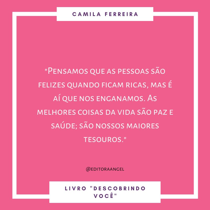 editoraangel's tweet photo. Livro físico ➡️ https://t.co/h2ITpUDmPt
#EditoraAngel #GrupoEditorialAngel https://t.co/i9BUVllIdF
