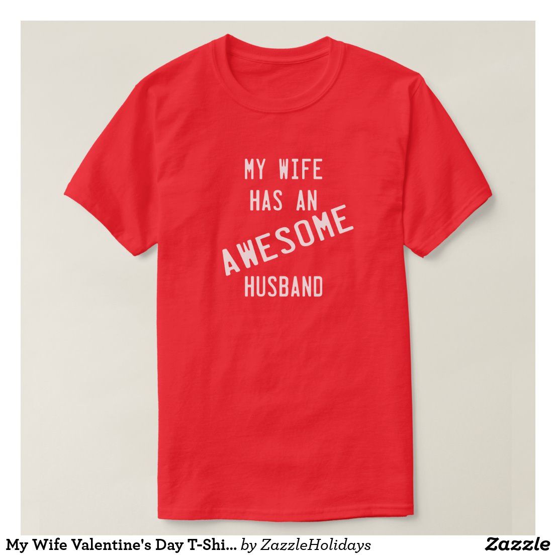 AwesomeTees1900's tweet photo. My Wife Valentine's Day Tee
❤️
Find it here -> https://t.co/ykfNiQCVVN
❤️
#valentinestshirt #valentinesapparel #lovetshirt #wife #wifegoals #husbandgoals #valentinesgiftideas #valentine #valentinesday #love #valentinesideas #valentines2020 #tshirt #valentinestee https://t.co/YpHrFsILYN