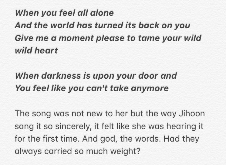 GaemKang's tweet photo. 70. 'And when it's over you'll breathe again' https://t.co/KygR9w0enm