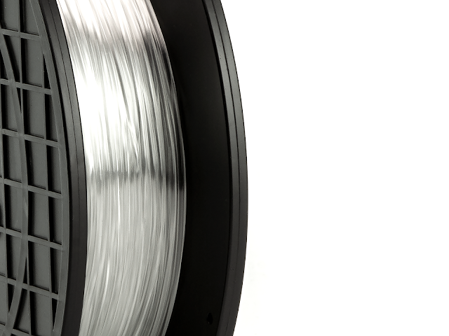 ThreeDMaterials's tweet photo. Strands of clear t-glase #3dprinting filament.  Every roll of t-glase is laser measured for consistency, providing high strength and translucent #3dprints

#madeinamerica #3dprint #design #stem #aerospace #engineering 

1.75mm spools available via Prime: https://t.co/g0cCAeHb75 https://t.co/ZnUymkmrUY