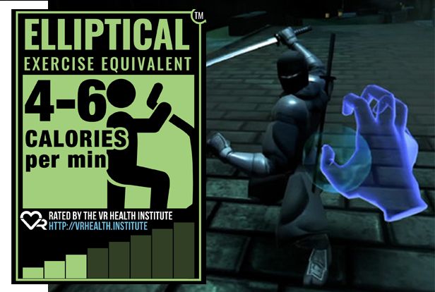 Want a fun, new way to exercise? By playing Coinflip Studios' Ninja Legends, you’ll get the calorie equivalent of exercising on an elliptical. See how many calories you can burn and other details here: buff.ly/2ZV835I

Comment on your VR experience below!
#vrhealth