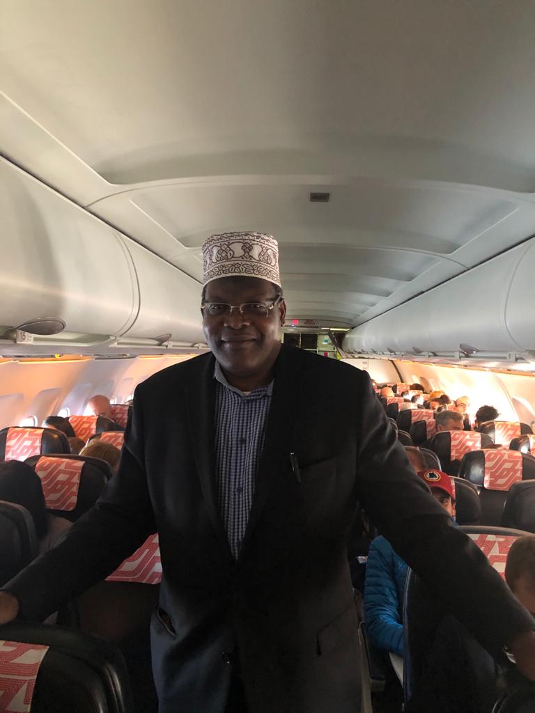 HOMEBOUND. 

Unbowed! Dynamic. Resourceful.

Arrival: JKIA, on Wednesday, Jan. 8, 2020 at 9:45 a.m.

A Kenyan by BIRTH and RIGHT.
Kenyans are not slaves. Freedom must come through the fearless the pursuit of truth and justice.

See you in Nairobi.

#DespotsMustFall #RevolutionNow