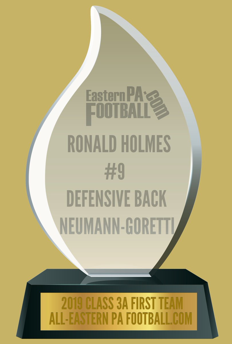 <a href="/RonHolmes__/">Ron Holmes</a> 2019 First Team Class AAA All EasternPAfootball.com,  Ronald Holmes, Defensive Back, Neumann-Goretti.

<a href="/HEADSAINT/">Al Crosby</a>