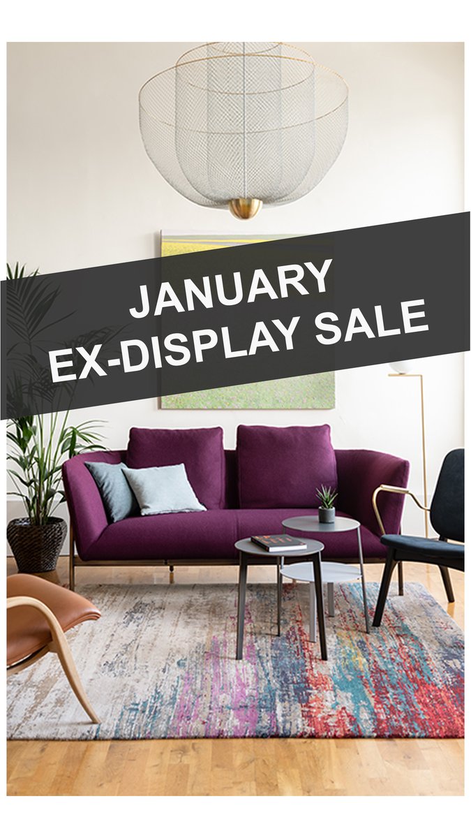 tangramtoday's tweet photo. We are having a January Ex-Display Sale! 
Including a large range of sofas, chairs, lighting and more.. with up to 75% discount! Pop into the Showroom or visit our website to view the available offers.
https://t.co/kcLQTimOWz https://t.co/Og5pwH7FJ3