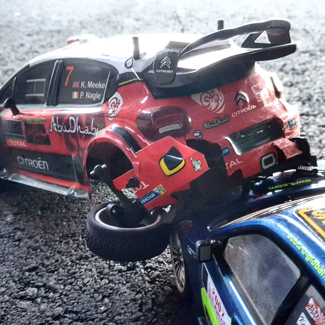 RemoteAddicted's tweet photo. Sometimes you just get hit way too hard ... puzzle time and lots of glue ๐
#rc #rallyrc #rcrally #rallycrossrx #wrcrc #citroenwrc #citroenracing #citrรถen #c3wrc #subaruracing #imprezawrxsti #rccars #rclov https://t.co/B0qCM5sKhy