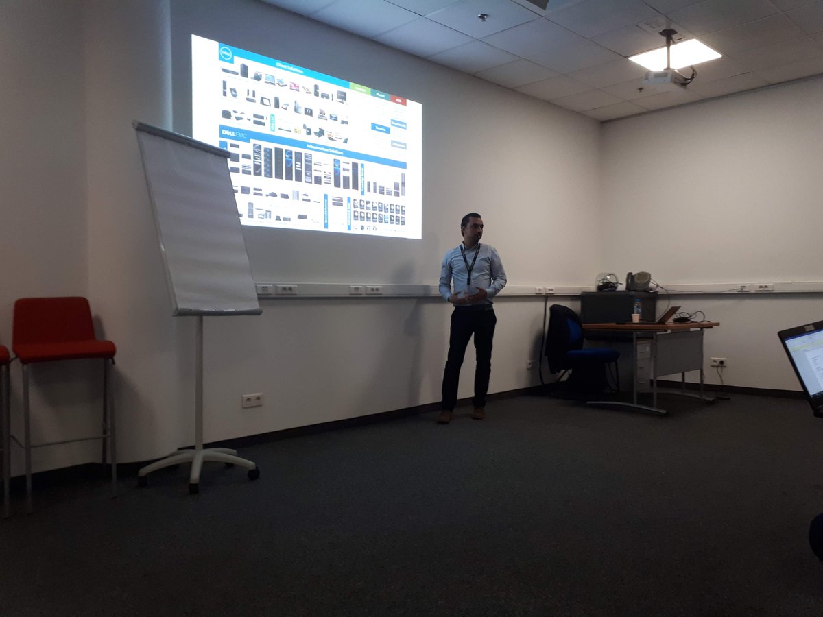 OneAbdellah's tweet photo. Sir @AbdelhadiAlaou4
Thank you for this great session today, A #Custom & '#Power'ful one for #APOS teams here at @DellMorocco, looking forward to tomorrow's session!
@Criscros_VA @DellEMCSupport #ProSupportPlus @PhilSoran (#Compellent's founder🤝) @JustinBraun https://t.co/WavwSDPyrh