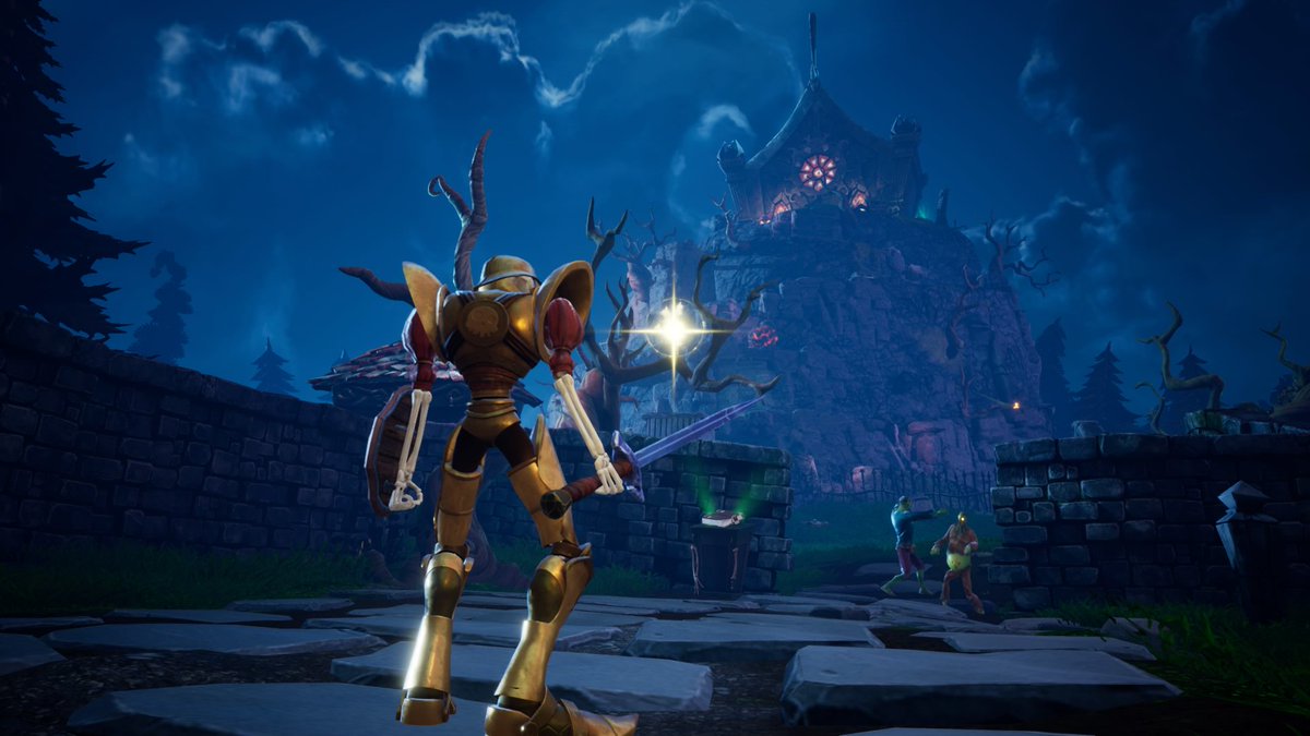 VGAlmanac's tweet photo. #Medievil (#PS4) | Review - Back From The Dead - @nathandelune says: "this remake is like a time machine that takes you back to the good old days of gaming." #Daniel #Games #Medievil2 #MedievilPS4 #OtherOceanInteractive #Playstation #Playstation4 #Gaming https://t.co/fjEJl9MqMY https://t.co/pxT4dEj3qt