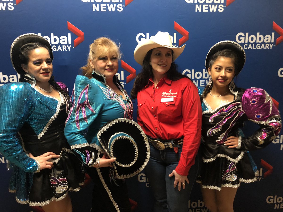 Great morning <a href="/GlobalCalgary/">Global Calgary</a> celebrating <a href="/CSParade/">Calgary Stampede Parade</a> 2020 application deadline this month! <a href="/PasionBolivia/">Pasión Bolivia</a> showcased a glimpse of the talent expected parade morning! For more information about Calgary Stampede Parade check out  calgarystampede.com/stampede/parad…