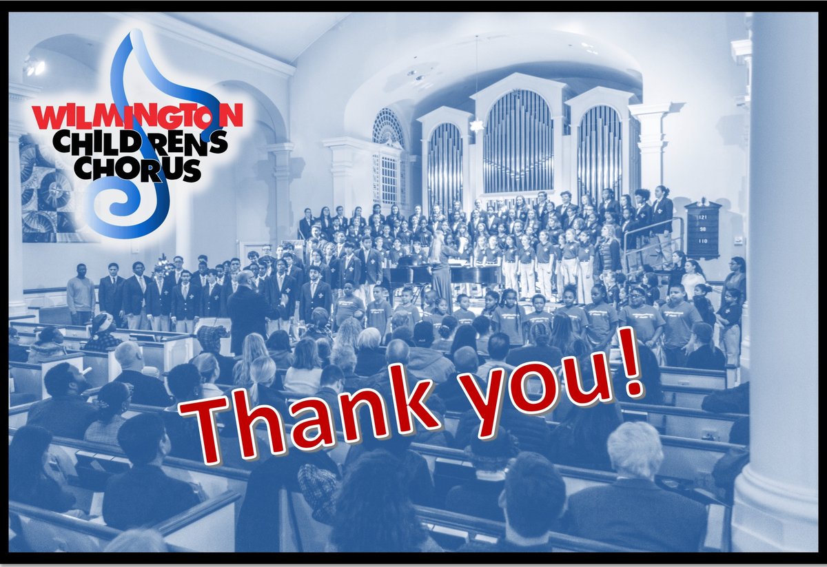 Thanks to your generous donations, we've raised $15,000 and are halfway to our giving goal! From all of us at the Wilmington Children's Chorus, THANK YOU!! #singservestand #wilmchildchorus #inwilm #artsde #wilmde #netde
Photo by Bob Hanes.