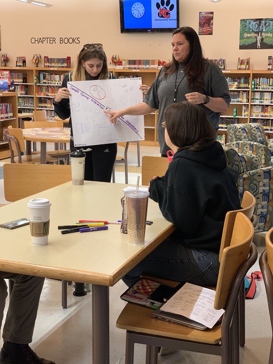 inspirenteachpb's tweet image. More pics from today’s awesome session! #litnccs @PandasNCIES @CCSElemEd