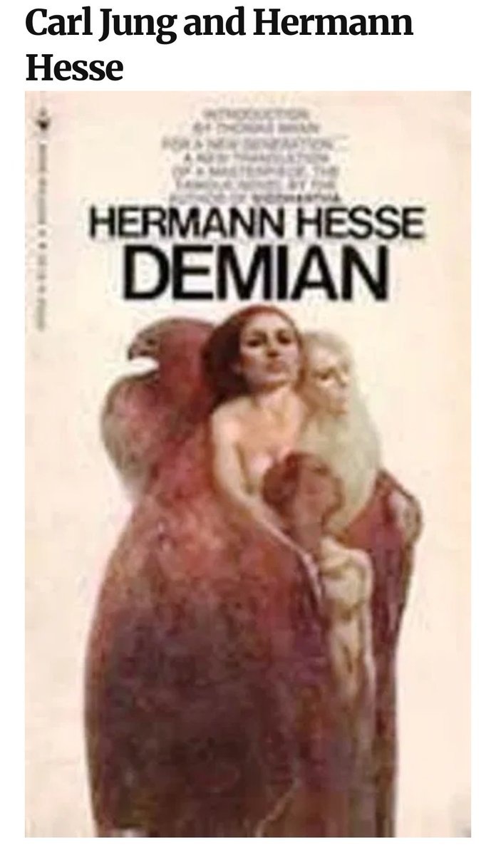 bluemoonflower7's tweet photo. HOLD ON I DID NOT KNOW HERMAN HESSE WAS INFLUENCED BY THE JUNGIAN ARCHETYPE AS HE WROTE DEMIAN

HERMAN HESSE WAS A PATIENT OF CARL JUNG??????

#7isComing #BTSIsComing @BTS_twt https://t.co/yvQK0k4Yl2