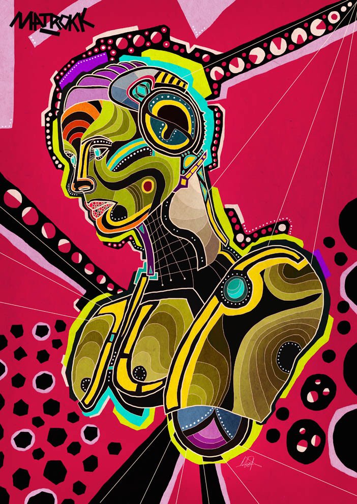 Matrokk's tweet photo. My Art: Neon Machine.
Buy my art from https://t.co/jQ6y4TlD5y
:
#artist #illustrator #creative #art #illustration #painting #1980s #artwork #artoftheday #handdrawn #illustrations #robots #artgallery #matrokk #artlovers #originalart #cyberpunk #buyart #artshop #shop https://t.co/wee8rEDK7u