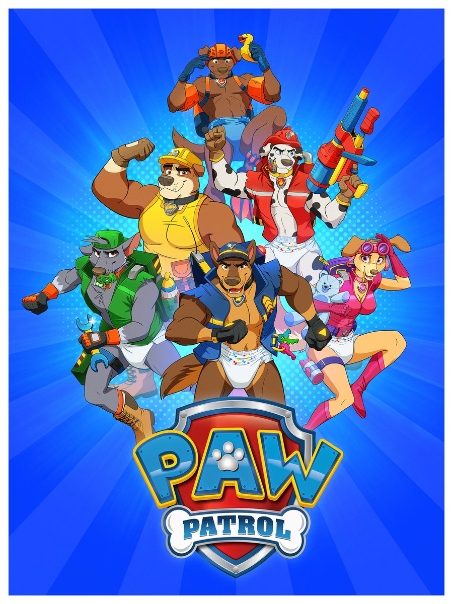 Diaper Boy Kiama (Locked up) on X: Welp, Im gay for Paw Patrol now I  guess.  X