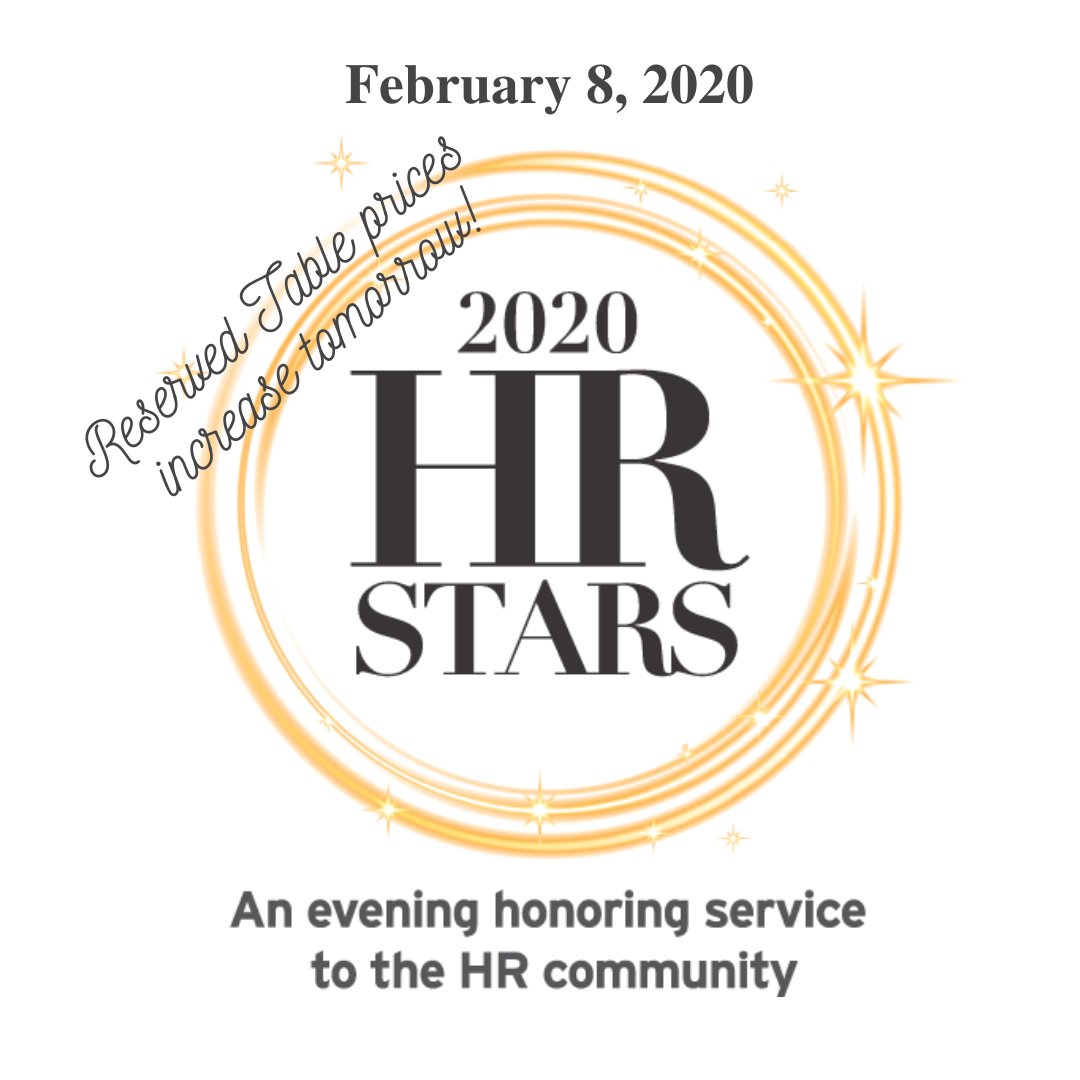 DallasHR's tweet photo. #HRSTAR Gala tickets are selling fast!
Purchase tickets to attend a night celebrating our industry.
Reserved Table prices increase tomorrow!
-
https://t.co/ADiRxmaUPK
-
#humanresources #HRstars #dallashr #texas https://t.co/tU3ZgUBxP7