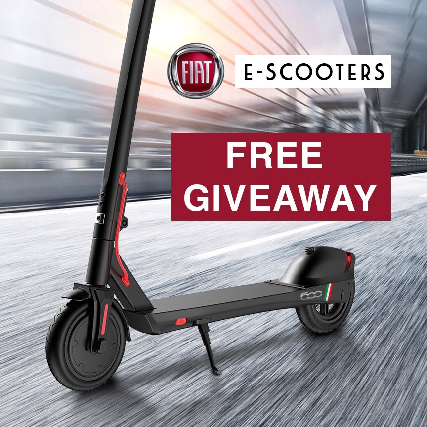 fiatscooterus's tweet image. Want to win a FREE Fiat scooter?

🚘 Follow @fiatscooters
🚘 Like and retweet this post
🚘 Enter your information here: bit.ly/freefiatscooter

Winner will be chosen on April 2nd.

#freefiatscooter | #CES2020