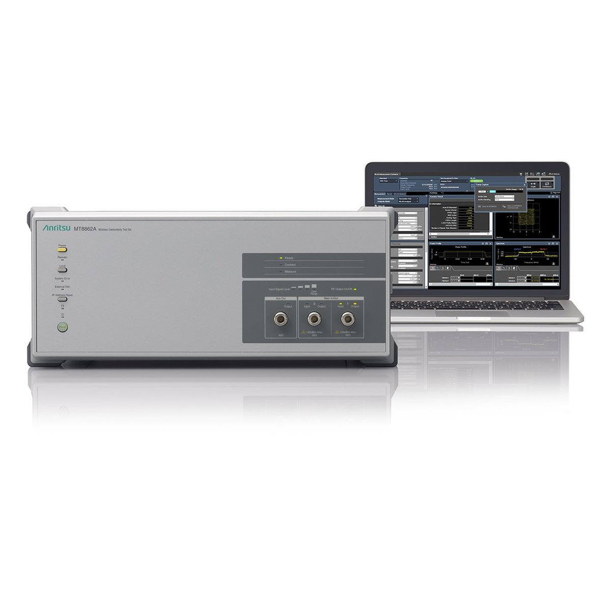 Anritsu's tweet image. #Anritsu and #Bluetest launch joint 802.11ax OTA measurement solution bit.ly/2QYyCms #IoT #WLAN