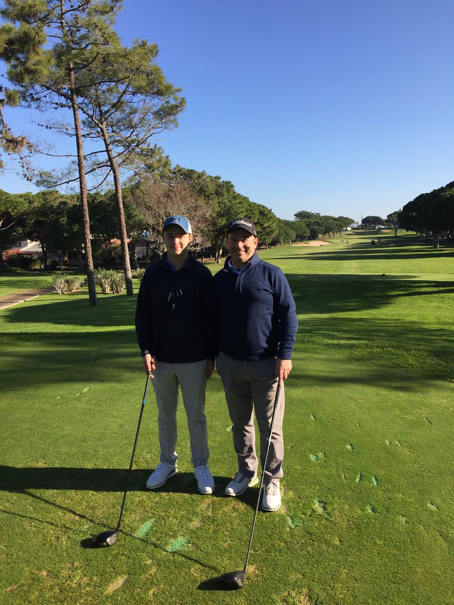 Update -after round 1 on the royal -we are tied 2nd with 40 points , 1 behind ..round 2 on ocean course tomorrow