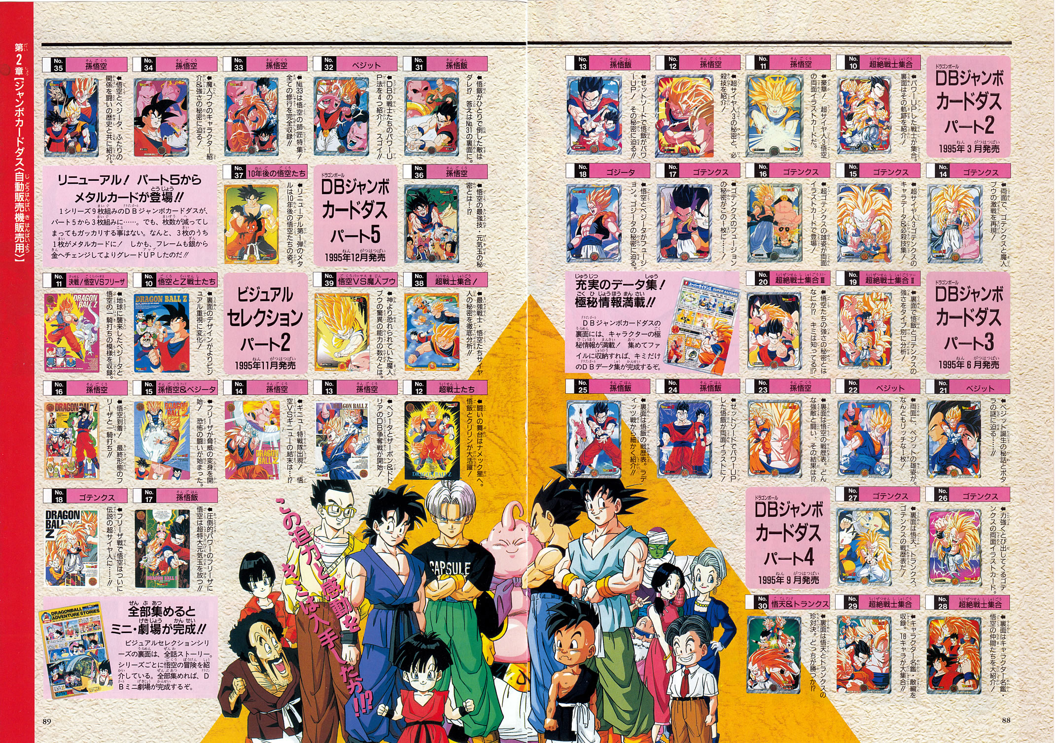 ドラゴンボール カードダス ドラゴンボール大全集 1995 ②