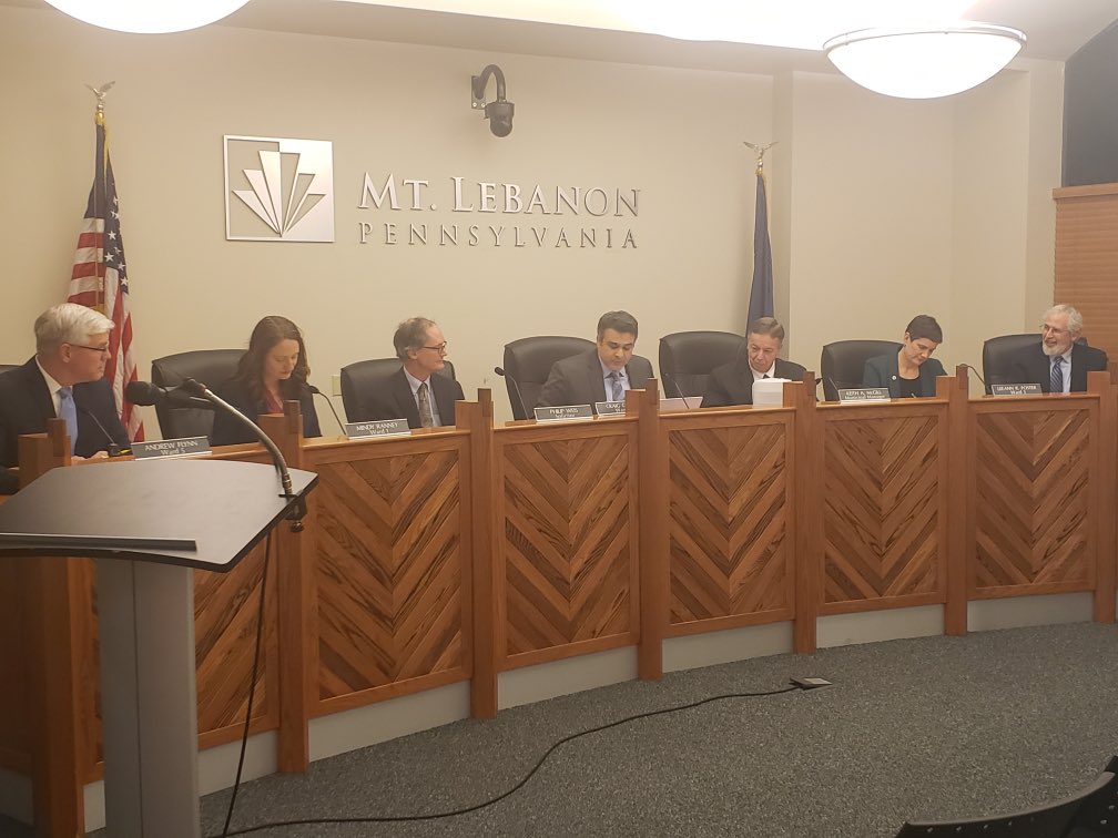SenatorIovino's tweet image. Really enjoyed attending the first 2020 meeting of the Mt. Lebanon Commission yesterday evening to see Mindy Ranney, Leeann Foster &amp;amp; Andrew Flynn get sworn-in as new members. Congratulations! Have a great year &amp;amp; thanks for your service to our incredible community. #Lebo