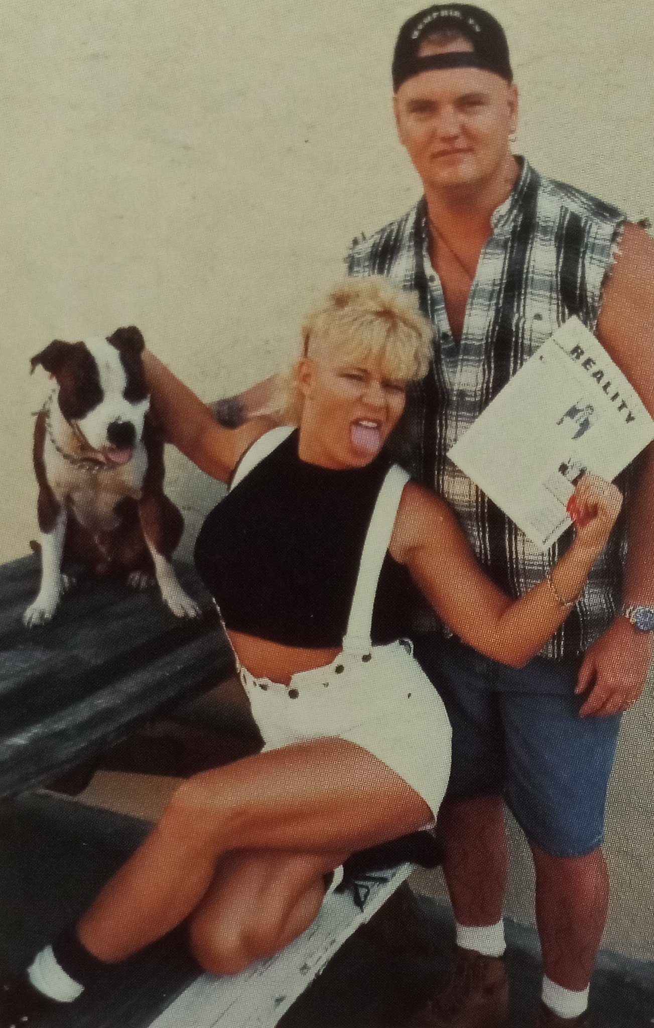 Rasslin' History 101 on X: "Gangrel,with then-wife Luna Vachon ,circa mid-1990's https://t.co/QFPrA6fLWS" / X