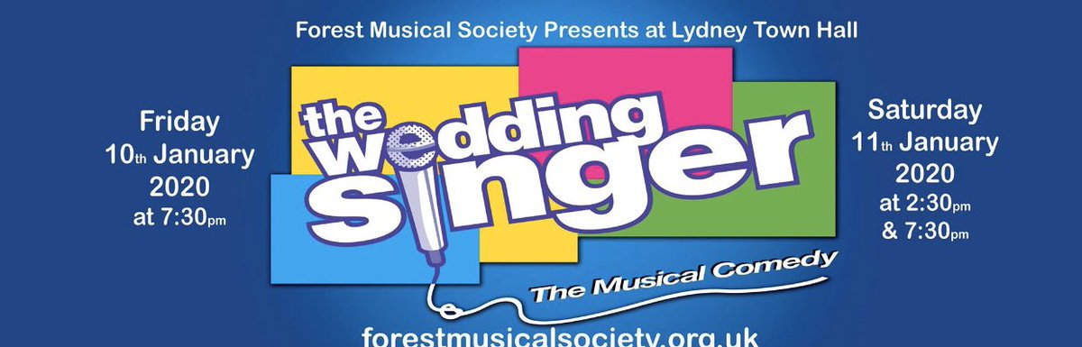 Introducing our lead cast of The Wedding Singer! With only three days until opening night, they and many others are working incredibly hard to ensure a fab night is had by all! #Lydney #TheWeddingSinger #ForestofDean #AmDram #AmateurDramatics #Musicals