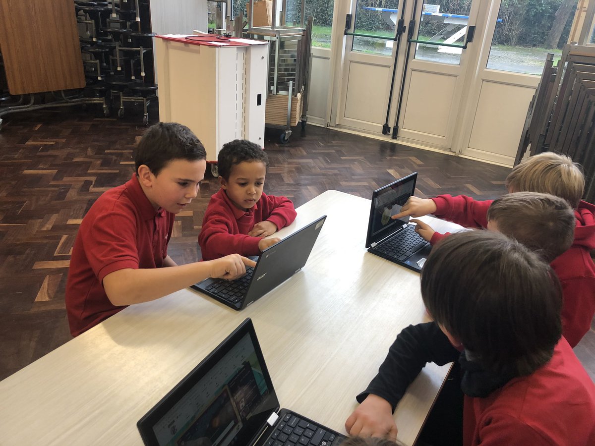 MayalsSchool's tweet photo. Brilliant peer support from our Y6 children today - working with our Reception children to use their Hwb accounts ๐ป #MayICT https://t.co/mEo0RQk0cl