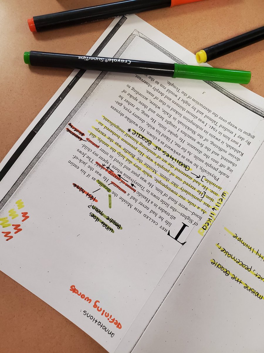 MsWeberHBMS's tweet photo. Discovering the "gate" in which Elie Wiesel opens to introduce us to his heartwrenching memoir, "Night" @HighBridgeMS @MariaRadusNHV @faderhbms https://t.co/L6qpVyBWwJ