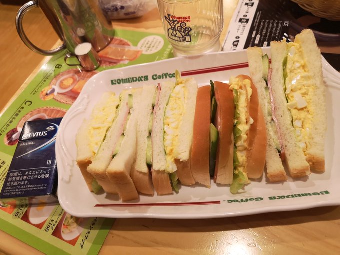 逆写真詐欺 コメダ珈琲のでかい逆詐欺メニュー７選 画像比較して違いを比べてみた