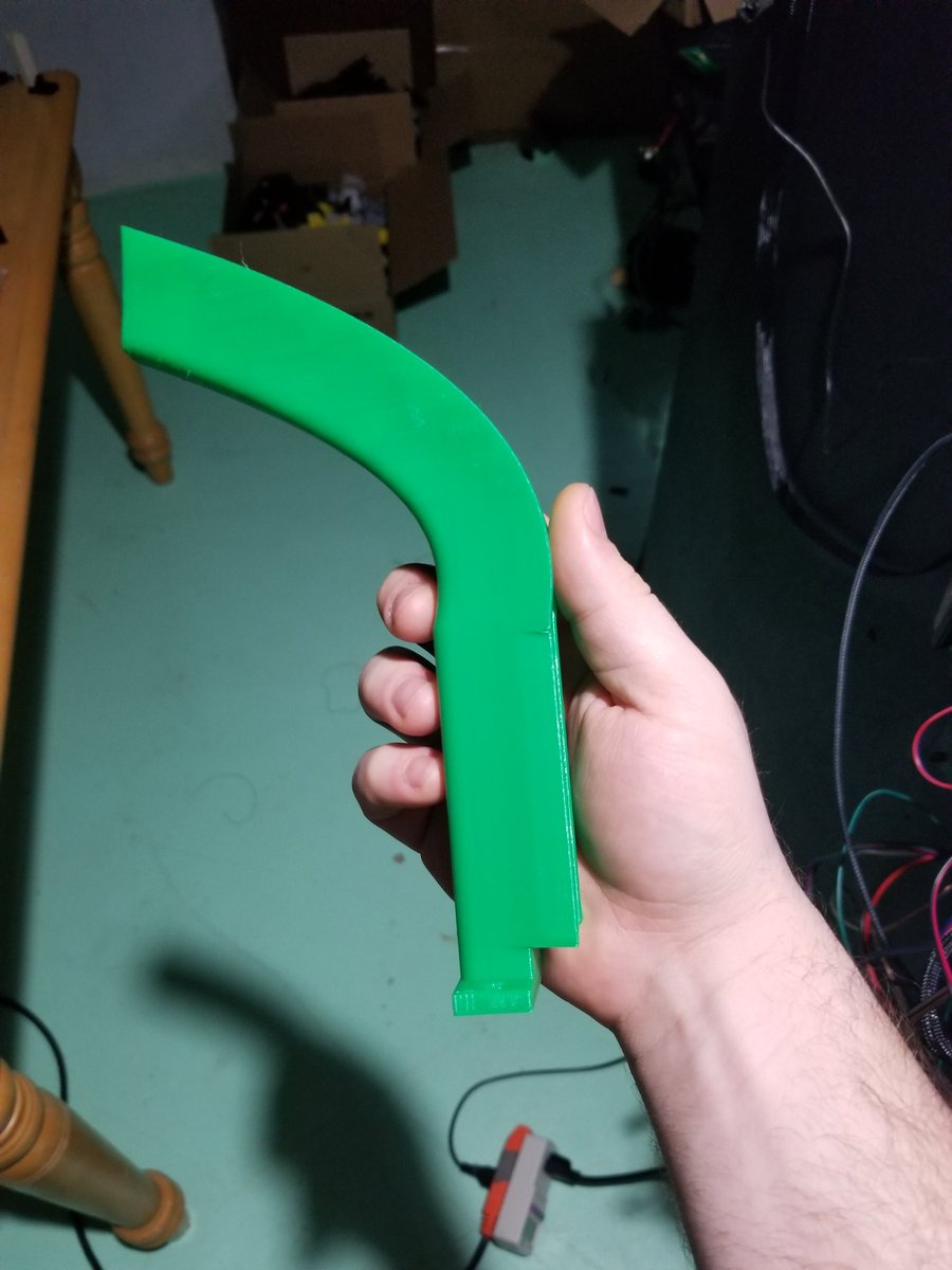 LukesLaboratory's tweet image. If its dumb but it works, it ain't dumb! Kept having issues with tape ahesion to the alum bed (not from print to tape) so I had to pull out a slab of glass just to get a full print going - works well! #stablebot