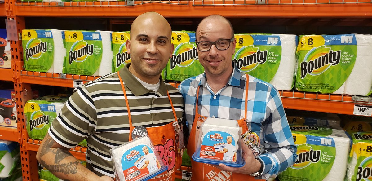 ChrisPerezThe1's tweet photo. No, we aren't Mr. Clean's long lost brothers...we just know how to keep it clean & shiny! π€£ #store1251 #homedepot #baldbrothers @RmmKevin @JamesMandato @PeterSM1251 @daryl_hagen @nyyroro @JackieGiusti @Shane_Price2 https://t.co/4Z3584l2i0