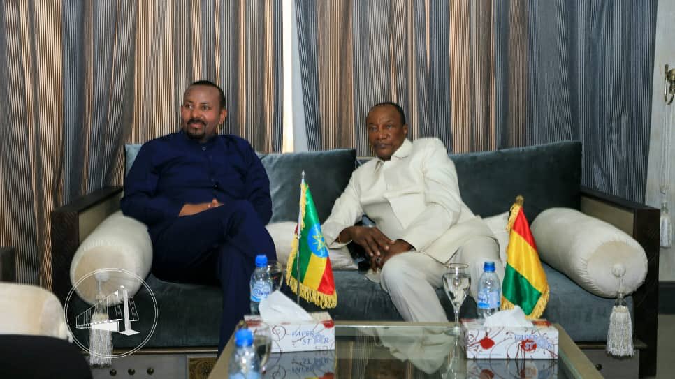 Office of the Prime Minister - Ethiopia (@pmethiopia) on Twitter photo PM <a href="/AbiyAhmedAli/">Abiy Ahmed Ali 🇪🇹</a> arrived in the Republic of Guinea for an official state visit. The visit will contribute to strengthening relations between the two countries. It is to be recalled that Guinea Republic President Alpha Conde made an official state visit to Ethiopia last year. 1/2 PM <a href="/AbiyAhmedAli/">Abiy Ahmed Ali 🇪🇹</a> arrived in the Republic of Guinea for an official state visit. The visit will contribute to strengthening relations between the two countries. It is to be recalled that Guinea Republic President Alpha Conde made an official state visit to Ethiopia last year. 1/2
