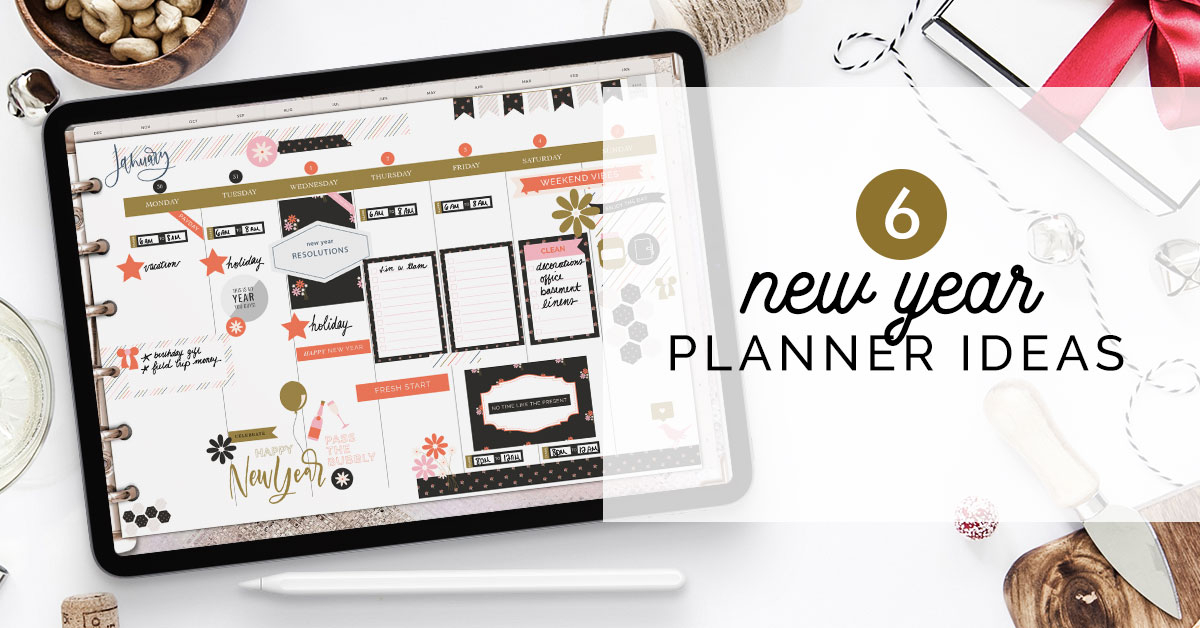 Get inspired with 6 New Year planner layout ideas you can steal from us! hollypixels.com/6-digital-plan…
