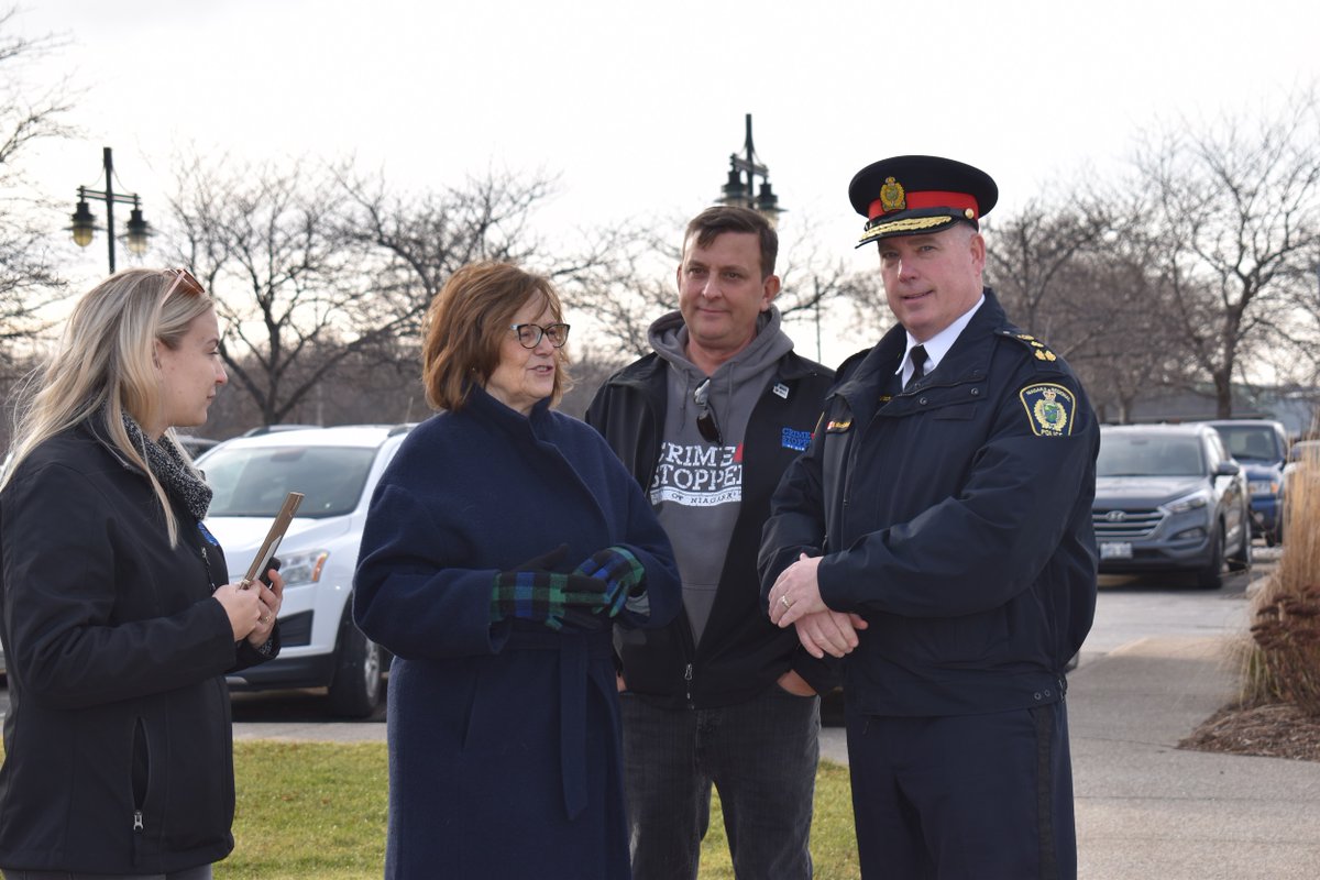 We raised the flag for Crime Stoppers of Niagara, a program of citizens, media &amp; police dedicated to public safety. One of the most known programs is the Tip Line - 24/7, anonymous, &amp; receives +16,500 tips per year <a href="/NiagRegPolice/">NRPS</a> <a href="/niagaratips/">Crime Stoppers</a> Learn more: ow.ly/qDhD50xPu2u